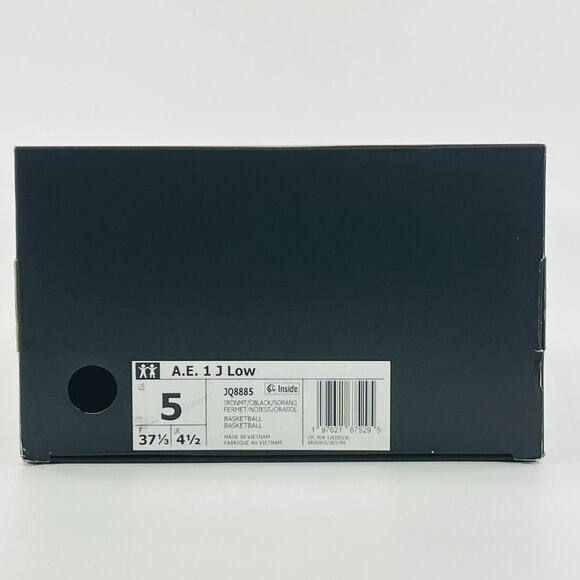 Adidas A.E. 1 Low J 'Iron Sharpens Iron' JQ8885 Basketball Multi Size - Picture 9 of 9